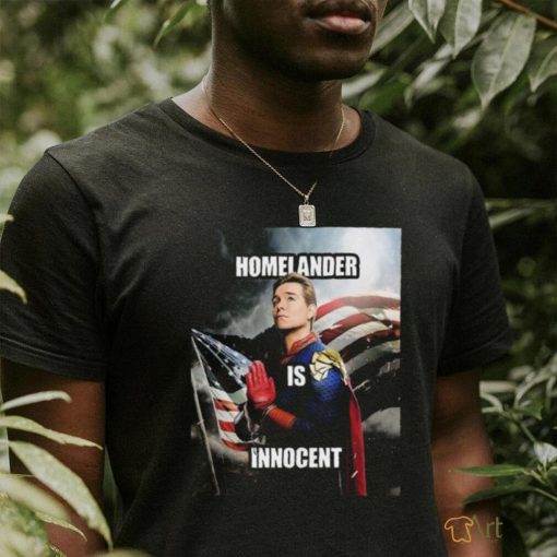 Official New Poster For The Boys Season 4 Homelander Is Innocent Classic T Shirt