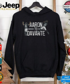 Official New York Jets Aaron Rodgers to Davante Adams Shirt