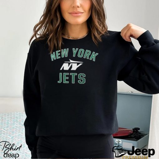 Official New York Jets Fanatics Branded Victory Arch T Shirt