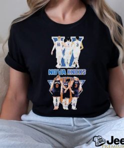 Official New York Knicks Villanova Wildcats The Best Trios T Shirt