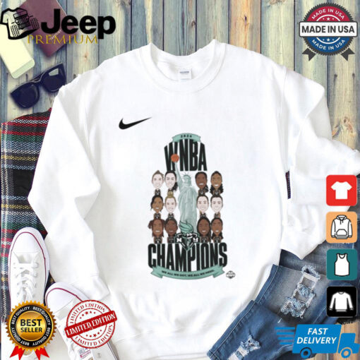 Official New York Liberty 2024 WNBA Finals Champions We All We Got We All We Need Shirt