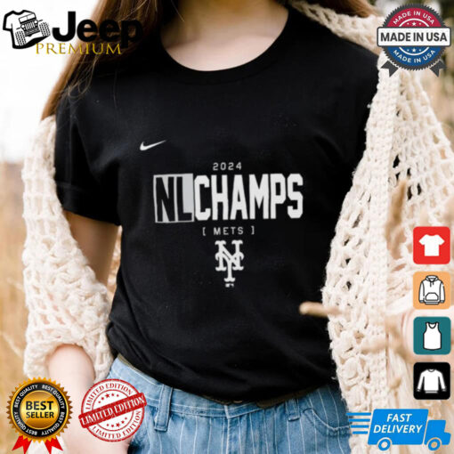 Official New York Mets 2024 Nl National League Champions Logo Shirt