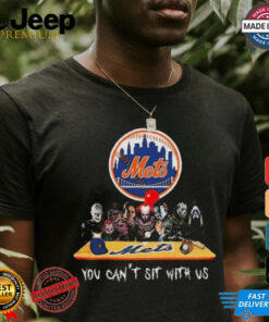 Official New York Mets MLB Horror Movies Halloween You Can’t Sit With Us 2024 Shirt