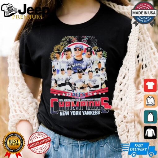 Official New York Yankees 2024 American League Championship Series Champs T Shirt