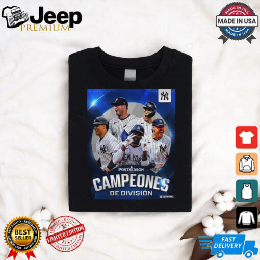 Official New York Yankees Postseason Campeones De Division 2024 Shirt