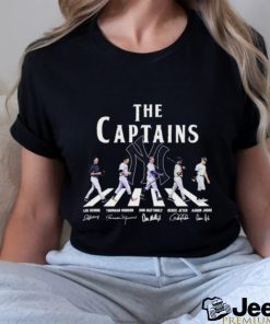 Official New York Yankees The Captains Abbey Road Signatures Shirt