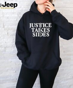 Official New evangelicals justice takes sides shirt