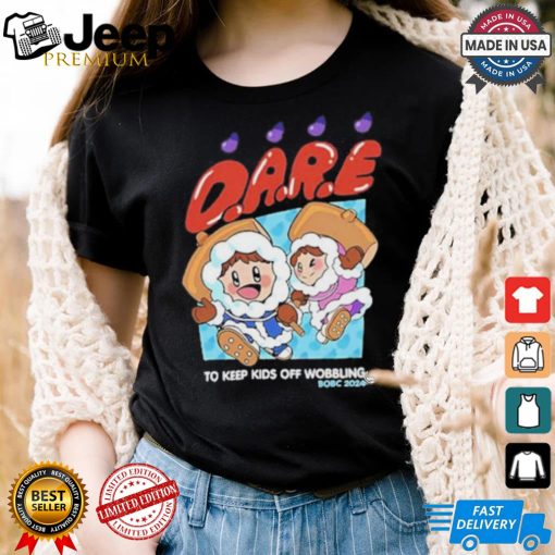 Official Nicki D.A.R.E. To Keep Kids Of Wobbling Shirt