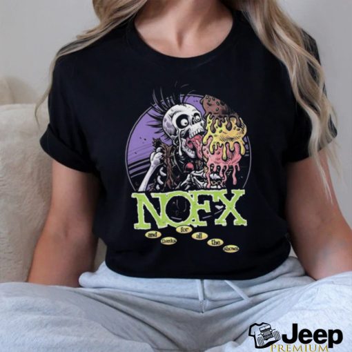 Official Nofx Big Cream Tour Japan 2024 T shirt