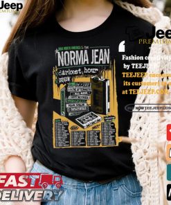 Official Norma Jean US + Canada Tour 2024 Poster Shirt