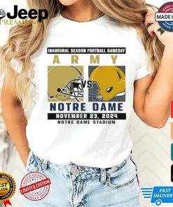 Official Notre Dame Fighting Irish vs Army Football Gameday November 23,2024 Matchup shirt