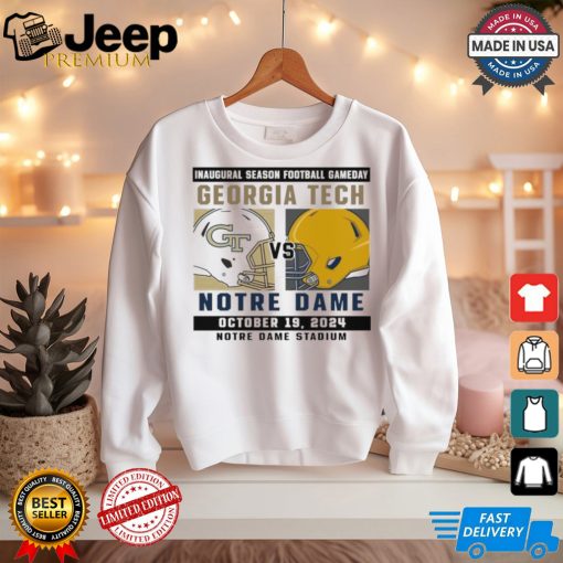 Official Notre Dame Fighting Irish vs Georgia Tech Football Gameday October 19,2024 Matchup shirt