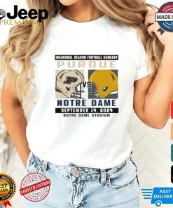 Official Notre Dame Fighting Irish vs Purdue Football Gameday September 14,2024 Matchup shirt