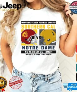 Official Notre Dame Fighting Irish vs Southern Cal Football Gameday October 19,2024 Matchup shirt