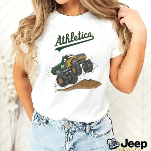 Official Oakland Athletics Monster Truck MLB Shirt