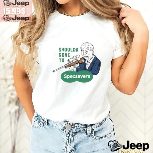 Official Official Biden Shoulda Gone To Specsavers Shirt