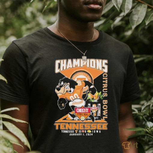 Official Official Champions Citrus Bowl 2024 Tennessee Volunteers Shirt