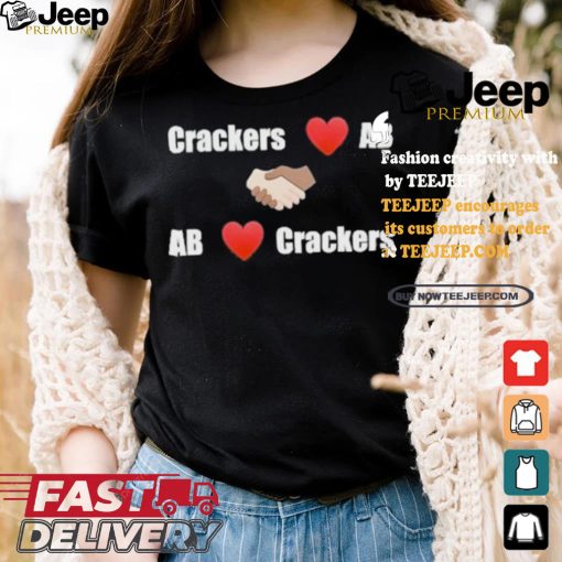 Official Official Crackers Love Ab Ab Love Crackers Shirt