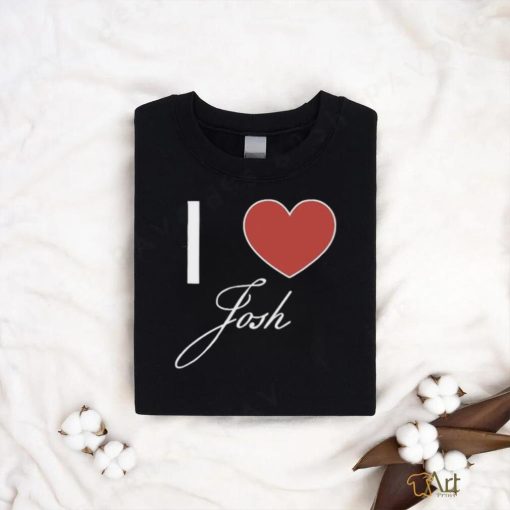 Official Official I Love Josh T Shirt