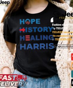 Official Official Johnny Palmadessa Hope History Healing Harris Shirt