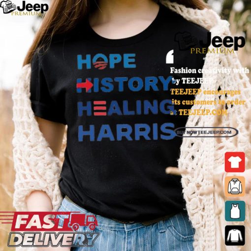 Official Official Johnny Palmadessa Hope History Healing Harris Shirt