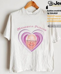 Official Official Midwestern Princess Harris Walz Heart Love Shirt