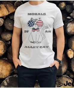 Official Official Morals Of An Alley Cat American 2024 T Shirt