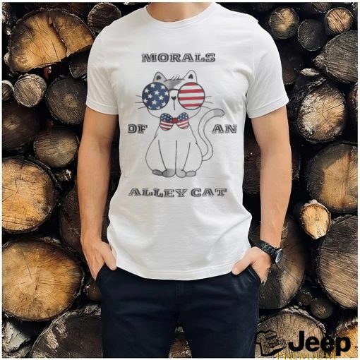 Official Official Morals Of An Alley Cat American 2024 T Shirt