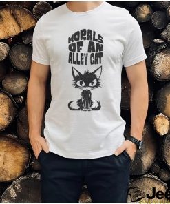 Official Official Morals of an Alley Cat Black T Shirt