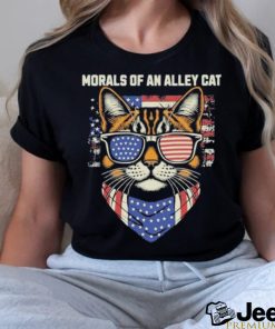 Official Official Morals of an alley cat American T Shirt