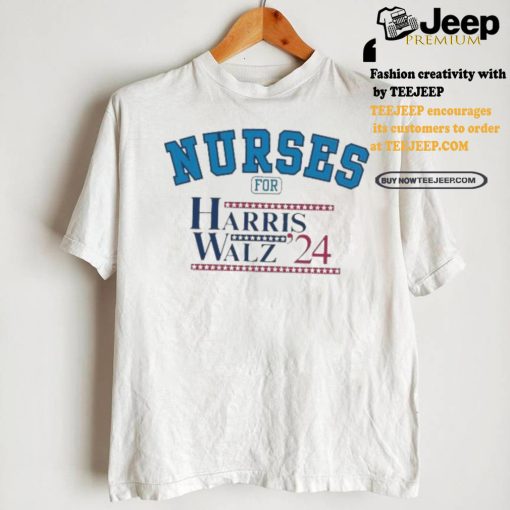 Official Official Nurses For Harris Walz 24 Shirt