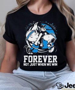 Official Official Snoopy And Charlie Brown Dallas Mavericks Forever Not Just When We Win Shirt