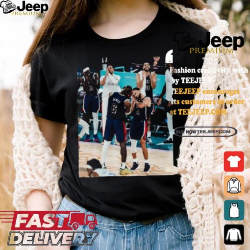 Official Official Steph Curry, Lebron James Night Night Olympic Paris 2024 Shirt