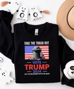 Official Official Take the trash out vote Trump 2024 don’t be the garbage truck can for the world T shirt