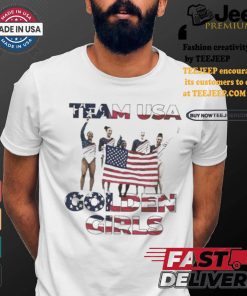 Official Official Team USA Golden Girls USA Flag 2024 Shirt