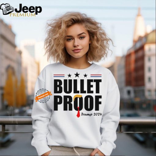 Official Official Trump Shot Fight Bullet Proof 2024 Shirt