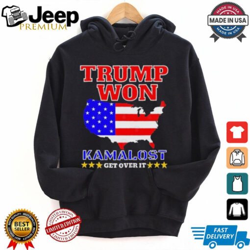 Official Official Trump won, Kamalost Get Over It T Shirt