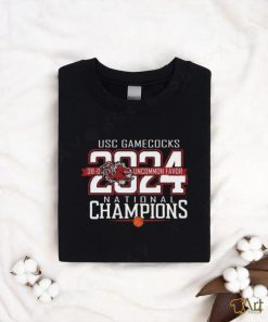 Official Official USC Gamecocks 2024 Uncommon Favor National Champions Shirt