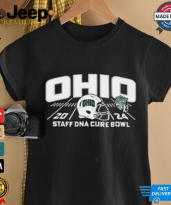 Official Ohio Bobcats Football 2024 StaffDNA Cure Bowl t shirt