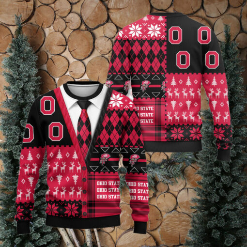 Official Ohio state Sooners Ugly Christmas Sweater