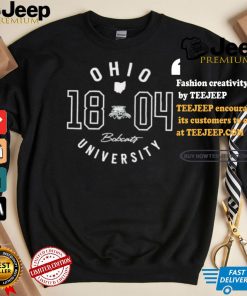 Official Ohio university collegiate circle T shirt