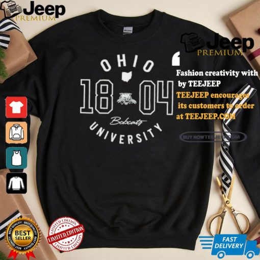 Official Ohio university collegiate circle T shirt