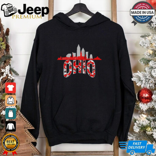 Official Ohioan State Of Ohio Camo Graphic City Shirt