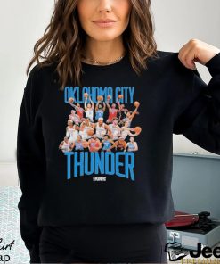 Official Okc Thunder 2024 Playoff Roster T shirt