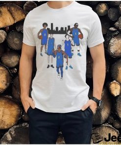 Official Okc thunder 2024 starting lineup T shirt