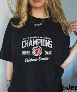 Official Oklahoma Sooners 2024 Big 12 Women’s Basketball Regular Season Champions T Shirt