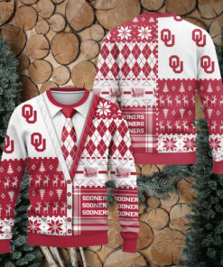 Official Oklahoma Sooners Ugly Christmas Sweater