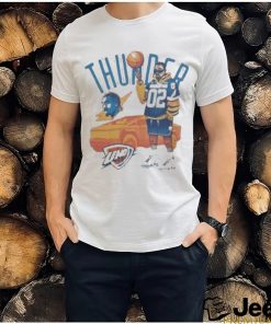 Official Oklahoma city thunder basketball shaI gilgeousalexander gr 2024 T shirt