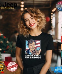 Official Old Row Tucker Vote For Freedom Signature Painting t shirt