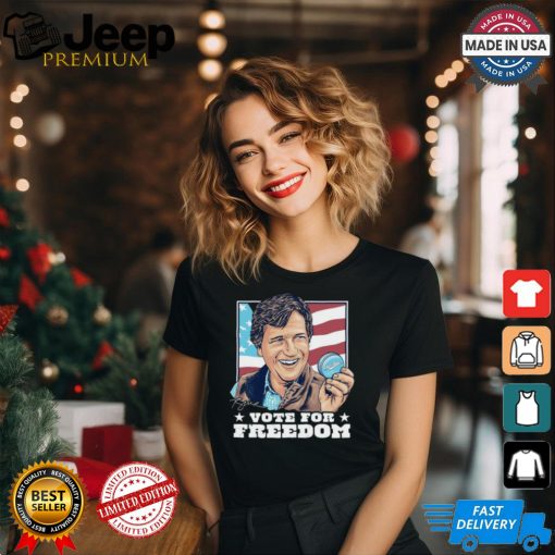 Official Old Row Tucker Vote For Freedom Signature Painting t shirt